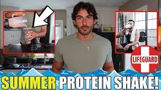 LIFEGUARD PROTEIN SHAKE FOR SUMMER WORKOUTS EASY TO MAKE [upl. by Lianna]