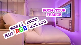 Yotel CDG Air ParisCharles De Gaulle Airport Quick ROOM TOUR [upl. by Eatnoj]