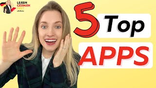 TOP 5 APPS fürs Deutschlernen  Learn German Fast [upl. by Theresa]