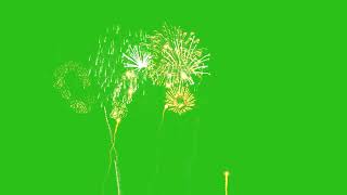 Green screen fireworks [upl. by Noami457]