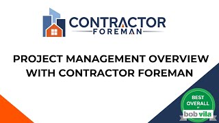 Project Management Overview with Contractor Foreman [upl. by Oam]