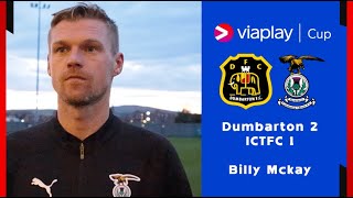 Billy Mckay  Dumbarton 21 ICTFC  18072023 [upl. by Dranyer756]