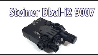 Steiner DBALI2 9007 PEQ2 IR Night vision laser Review [upl. by Ardnahsal]