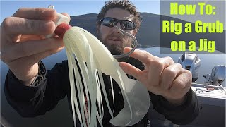 How To Rig a Grub on a Halibut Jig [upl. by Atiuqel]