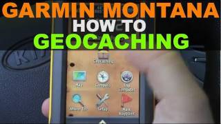 Garmin Montana 600  Paperless Geocaching [upl. by Lehpar]