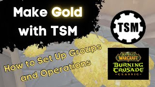 TSM 4 Group and Operation Basics  Beginners setup guide for WOW Classic and Burning Crusade Classic [upl. by Otsedom926]