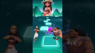 MOANA 2 How Far Ill Go  Tiles Hop EDM Rush [upl. by Ayrotal]