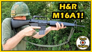 Jungle WAR NEW PSA HampR Retro M16A1 Quick Range Review [upl. by Dnyletak]