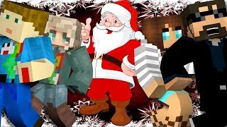 FROSTY the SNOW KILLER Christmas Murder Run in Minecraft [upl. by Elish986]