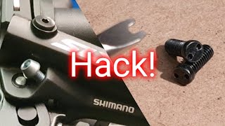 Shimano SLX brake hack [upl. by Tsepmet]