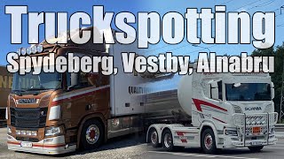 A day of truckspotting  Spydeberg Vestby amp Alnabru  Tonerud Nitteberg Borvik and more [upl. by Enyaz]