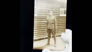 WWI The Buffs Royal East Kent Regiment Soldier Postcard [upl. by Ajani]