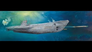 Trumpeter 148 DKM UBoat Type VIIC U552 WWII  06801 Part 5 The engine [upl. by Snehpets]