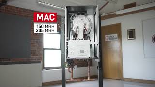 Utica Boilers MACMAH Boilers Featuring AI Control Technology [upl. by Leamaj]