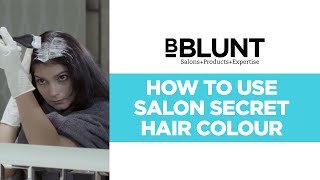 How To Apply BBLUNT Hair Colour At Home  BBLUNT [upl. by Fisoi]