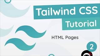 Tailwind CSS Tutorial 2  HTML Template [upl. by Melisande167]