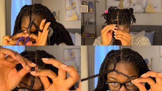 FAUX LOCS TAKE DOWN without cutting your hair [upl. by Shafer]