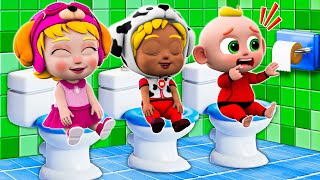 Potty Training Song  Go to the Potty Baby  Funny Kids Song amp Nursery Rhymes by Little PIB [upl. by Hnaht]