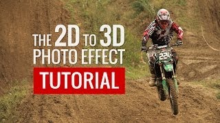 The 2D to 3D Photo Effect  TUTORIAL [upl. by Adiuqram349]