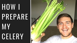 How I Prepare My Morning Celery Every Day [upl. by Prevot834]