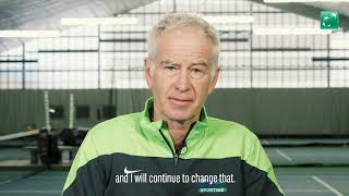 Launch of the Team BNP Paribas MAC 1 with Patrick amp John McEnroe [upl. by Cozza]