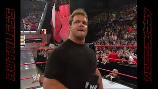 Chris Benoit returns  WWE RAW 2002 [upl. by Darej]