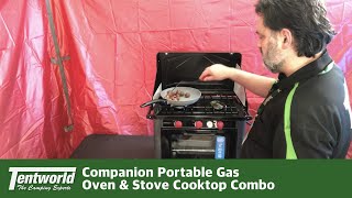 Companion Portable Gas Oven amp Stove Cooktop Combo [upl. by Leizo91]