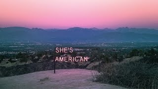 The 1975  Shes American LYRICS [upl. by Nyad]