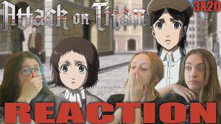 Attack on Titan SUB  3x20 That Day  Reaction [upl. by Negaem249]