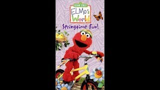 Elmos World Springtime Fun 2002 VHS Full Screen [upl. by Eejan594]