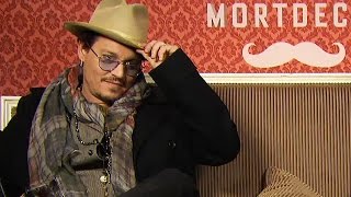 JOHNNY DEPP amp PAUL BETTANY  INTERVIEW  MORTDECAI  Der Teilzeitgauner [upl. by Esta914]