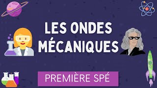 Les ondes mécaniques  Première Spécialité Physique Chimie [upl. by Rostand359]