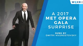 Dmitri Hvorostovsky A 2017 Met Opera Gala Surprise [upl. by Aneleve285]