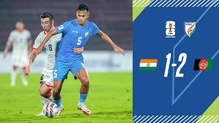 India 12 Afghanistan  FIFA World Cup Qualifiers  Full Highlights [upl. by Guido]