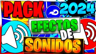 🔊 PACK de EFECTOS de SONIDO para VIDEOS de YOUTUBE 2024 💥 450 Sonidos 😱 SIN COPYRIGHT 👈 [upl. by Yanahs]