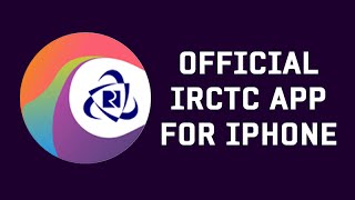 IRCTC Official App For iPhone Demo [upl. by Ardnoid]