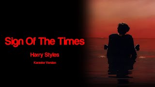 Harry Styles  Sign Of The Times KARAOKE With Backing Vocals [upl. by Kenweigh]