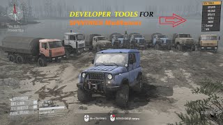 SpinTires MudRunner How To Get DEV TOOLS for SpinTires MudRunner CRACKED VERSIONS [upl. by Noirred]