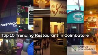 Top 10 Trending Restaurant In Coimbatore [upl. by Asi]