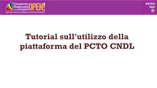 Tutorial piattaforma PCTO [upl. by Maryly]