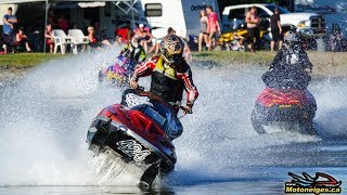 Courses de motoneige sur leau  Victoriaville  29 juillet 2017 [upl. by Brubaker]