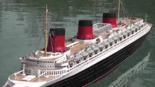 RC Boat  SS Normandie  Ocean Liner [upl. by Feld]