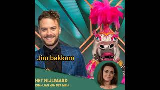 nijlpaard met jim bakkum  the way you make me feel  finale  masked singer NL seizoen5 [upl. by Clyve]