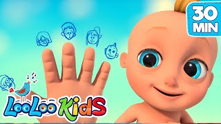 The Finger Family  S3EP18 Kindergarten Fun Highlights Compilation  LooLoo Kids Songs for Kids [upl. by Irahcaz777]