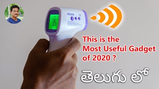 Best Infrared Thermometer Non Contact Unboxing amp Review in Telugu [upl. by Riocard]