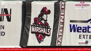 Rapid City Marshals to use replacement players top Arena Football League headlines ahead of Week 5 [upl. by Neyuq]