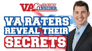 Actual VA Raters Reveal 3 SECRET VA Claim Tips [upl. by Sabba250]