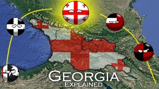 History of Georgia Explained ftstate of the world [upl. by Nahtal]