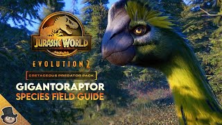 Species Field Guide Gigantoraptor  Jurassic World Evolution 2 [upl. by Milly998]