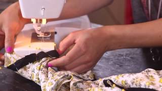 Sewing For The Family  How To Remove Sleeves From A Dress [upl. by Yecies839]